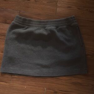 Aerie Gray Pencil Mini Skirt for Casual Wear